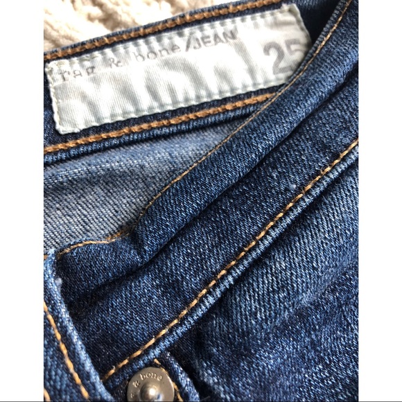 Rag & bone Skinny in “HAMPSTD”  W Holes - Picture 6 of 7